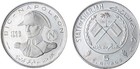 Sharjah   Silver 5 Riyals 1970 - Napoleon 200th Anni  Original Package   Rare