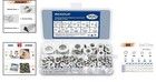 Compact 900 Pcs Flat Washers Box - Assorted Stainless Steel Sizes For Fastening