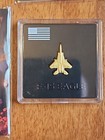 5different Types 1 1000 Oz Gold Coin  12 Total Of 10 W f-15 Jet   2026 Liberia    