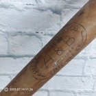 Vtg Louisville Slugger 125ll Hillerich Bradsby Nelson Fox Wooden Baseball Bat