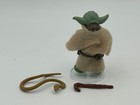 Vintage Star Wars 1980 Yoda  brown Snake  100  Complete W  Original Accessories