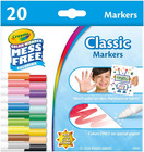 Crayola Color Wonder Marker Refill Set  20 Mess-free Broad Line Markers