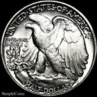 1940 Walking Liberty Half Dollar Choice Au About Uncirculated Silver Coin Us Mq