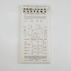 Vtg New York Apron Patterns 900 Size Small Unprinted Uncut