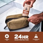  3 Pack dr  Squatch Men s Deodorant -wood Barrel Bourbon 2 65 Oz oval Packaging 