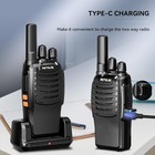 10pack Retevis H777 Long Range Walkie Talkies 2w Rechargeable Frs Two Way Radio