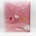Rare Sanrio Hello Kitty Pink Binder Sweet Treats French Design New