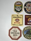 Uk Brewery - Brewery Coaster Collection - Beer Mat Lot Of 9 - Bar Collectible