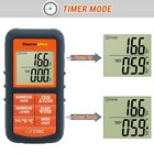 Thermopro Tp-08s Wireless Remote Meat Thermometer Dual Probe For Grilling Bbq