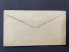 1897 Colorado Springs Co 1c Franklin Postal Stationery Cover Flag Cancel