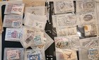 Australian Beginner s Stamp Album kit W hoard Of Foreign  Packets