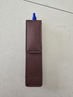 Levenger Leather Add A Pen Pouch Pen Holder  Attach To Briefcase  Tote  Etc 