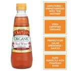 Gourmet Organic Red Wine Vinegar  Unfiltered   Unpasteurized  Perfect For Mar   