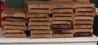 Thirty Six 9 By  5 Inch  Matching  Oak Plinth Blocks Architectural Salvage
