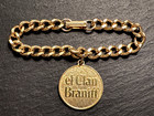 Braniff International Airways El Clan Charm Bracelet 6 3 4  D180