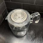 Vintage Pyrex 7759 Glass Percolator 9 Cup Coffee Pot Complete With Chips damage