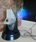 Laser Twilight Green Stars Projector Night Light Effect W Blue Cloud  11 