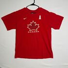 Vintage Y2k Team Canada Shirt Nike Center Swoosh Red Hockey Size Xl Crosby 87
