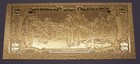 24k Gold Usa 2 Dollar Bill Novelty Banknote As Pictured
