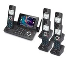 At t Dlp73590   Dect 6 0 Five  5  Handset Cordless Phone Answering System   Ob