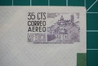 1960s Mexico 35c Airmail Postal Stationery Envelope Guanajuato Design Unused
