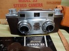 Revere 33 Stereo Camera And Model 24 Flash  nos   Good Condition Untested As-is