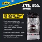 Homax Fine Grade  00 Steel Wool  12-pad 