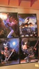 Kiss 4 Poster Set 18x24 Love Gun Alive 2 Era 1977 Concert Live Shots  