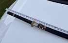 Large Vintage 48    The Last Samurai Katana Sword W  Black Scabbard 440 Stainless