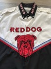 Vintage Kenny Wallace Red Dog Simpson Race Shirt Pit Crew Nascar Xl -