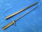 Rare Original German Ww1 Erzats Bayonet And Scabbard Carter 69