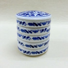 Ceramic Palette Five Layers Watercolor Chinese Painting Palette Ink Stone -
