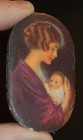 C1930s Advertising Sewing Needle Holder - Prudential Insurance - Woman   Baby