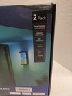 Govee Outdoor Wall Light Pro 2k Lm Rgbicww Sconce Lights  2pk  - Black  h3751 