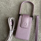 Motorola Razr Flip Phone Pink Vintage Carry Case   Strap - 2 Bluetooth Pieces