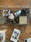 Antique Mixed Items Lot Tools Jewelry Chains Novelty  4lbs