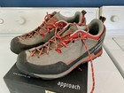 La Sportiva Boulder X Approach Shoes Sz 12 0 Gry blk red  exceptional Condition 