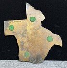 Vintage 1981 Oil Original  Inc  Texas Oilfield Pumpjack Plaque Decor