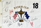 2008 Ryder Cup Valhalla Pin Flag Signed By 11 Players From Team Us  20  X 14 
