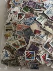 Huge Lot Of Thousand  Assorted U s  Stamps Off Paper Used Some Duplicates