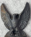 Vintage Cast Iron Black Eagle Door Knocker  5 5  Tall Americana