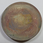 1958 Israel Toned  90 Silver 10th Anniversary 5 Lirot Coin  59908p