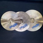 Paiste 2000 Cymbal Set 17  Crash 18  Sound Reflections Thin 20  Power Ride As-is