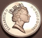 Proof Great Britain 1985 5 Pence excellent we Haved Uk Proof Coins free Shipping