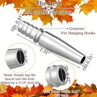 12 Pcs Maple Syrup Tapping Kit 304 Stainless Steel Tree Tap Spout For Taking