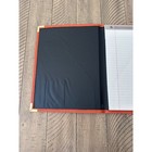 Official Spalding Nba Basketball Leather Look Padfolio Portfolio Holder Nwot