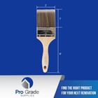 12pk 3  Flat House Wall trim Paint Brush Set Home Exterior Or Interior Brushes