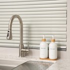 Kitchen Soap Dispenser Set  Hand And Dish Soap Dispenser For Kitchen Sink  wh   