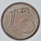 1999 Euro Cent   error   Struck With Reverse Dies On Both Sides