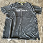 Carhartt Force Relaxed Fit Mens L Black Logo T Shirt Lot Of 5 